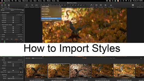 How To Import Styles Youtube