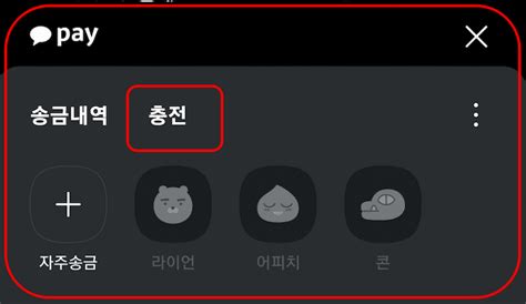 카카오페이 충전방법 계좌연결 방법