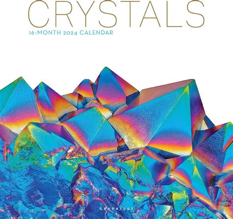 Amazon Graphique 2024 Crystals Wall Calendar 12 X 12 Thick