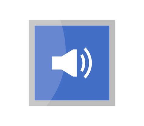 premium vector audio volume button