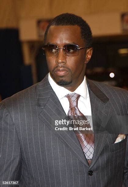 27 Sean P Diddy Combs At 2005 Net Gain Basketball Tournament Stock