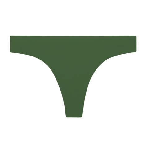 Tanga Invisible Verde Navideño Oysho Tanga sin costuras Talla Chica Nikla Eroteca Sex