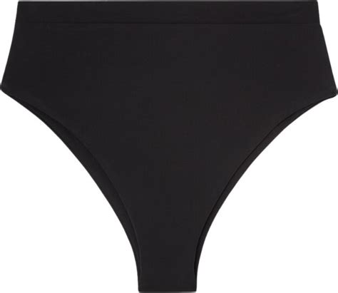 Ajla the Label Chloé High Waisted Bikini Bottom In Black ShopStyle Two Piece Swimsuits