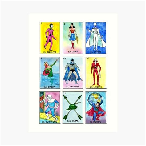 La Loteria Art Prints | Redbubble