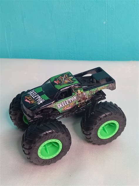 SKELETON CREW Mattel Hot Wheels Monster Trucks Toy On Carousell