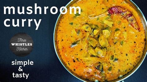 Simple Mushroom Curry Recipe