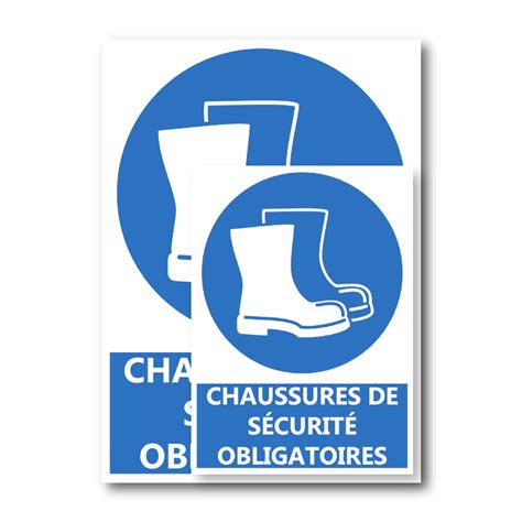 Signalisation Chaussures De S Curit Obligatoires