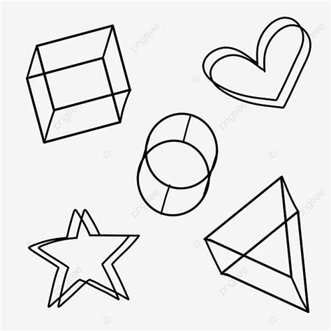 Shapes Png Different Line Element Free Download, Shapes Drawing ...