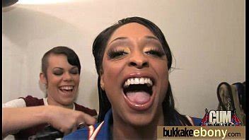 Ebony Gets Group Cumshots Xvideos