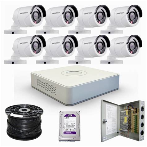 Hikvision Channel Turbo Hd Cctv Camera Kit With Cameras Fully