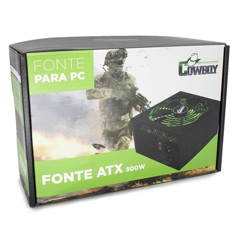 FONTE ATX 500W COWBOY KP 534