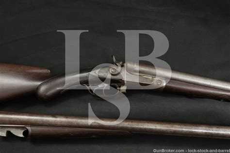 Parker Brothers Under Lifter 10 Ga Sxs Hammer Double Shotgun 1880