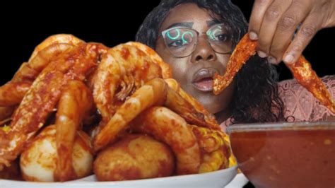 Spicy Seafood Boil Mukbang Eating Youtube