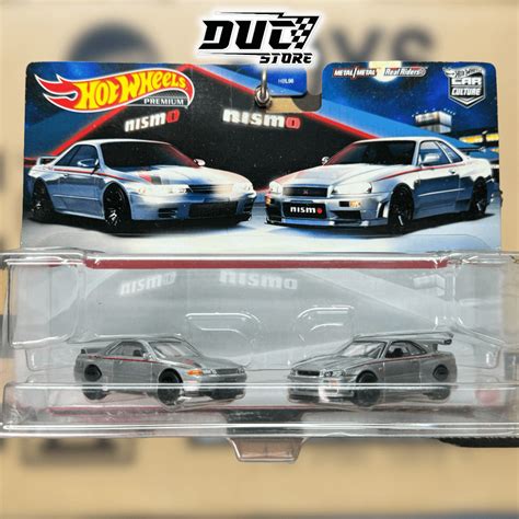 Ducstore Xe M H Nh Hcy Hot Wheels Premium Car Culture Packs Nismo Nissan Skyline Gt R R