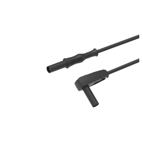 Ø4mm safety banana plugs right angle straight ELECTRO PJP