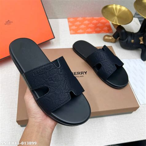 Dép Hm Nam Hàng Cao Cấp Dép Quai Ngang Hm Da Xịn Đế Cao Su Chống Trơn Trợt Hàng HOT trend 2024