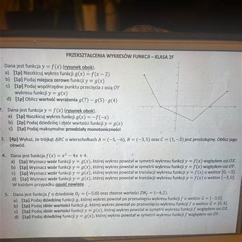 proszę o zrobienie zadanie 4 podpunkt c i d Brainly pl