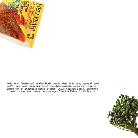 cara membuat sambal tuktuk andaliman 1