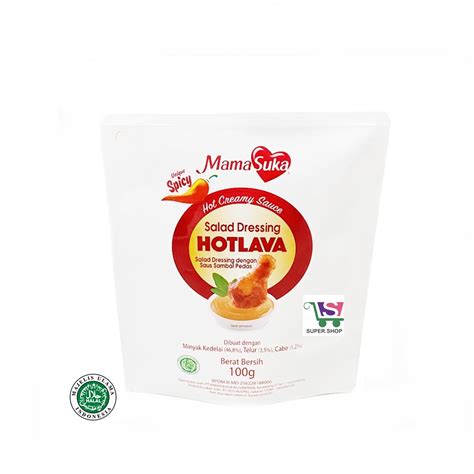 Jual Mamasuka Salad Dressing Hot Lava Gram Shopee Indonesia