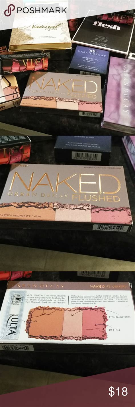Urban Decay Naked Flushed The Ultimate Highlighter Bronzer And Blush Palette