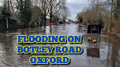 Flooding Oxford Botley Road A420 YouTube