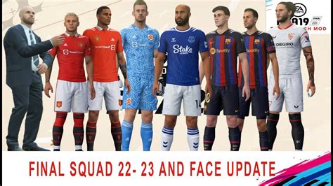 Fifa Final Squad Face Update Mini Face Update Fifa