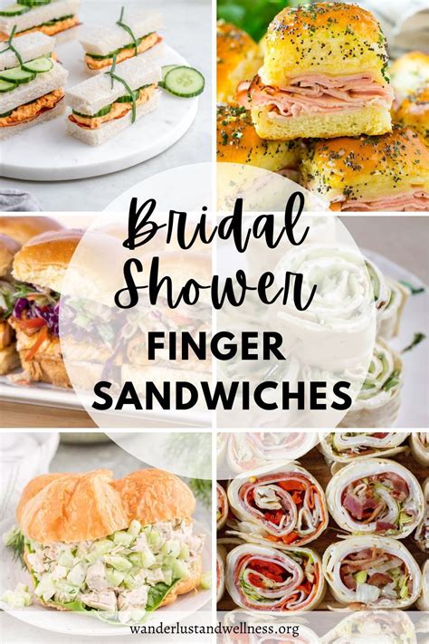 Delicious Bridal Shower Finger Sandwiches