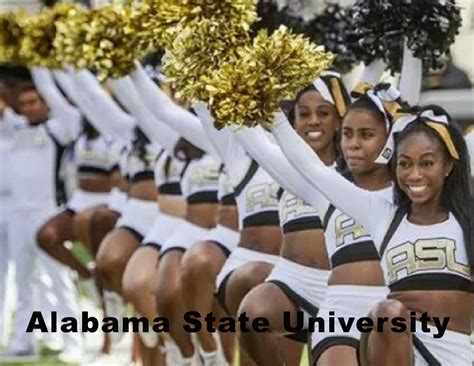 #HBCU - ALABAMA STATE Black Cheerleaders, Athletic Chic, Dance Magazine ...