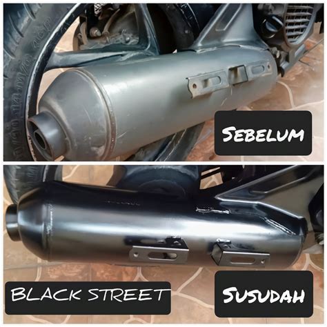 Jual BLACK PAINT POLISHER BLACK STREET PENGHITAM BODY KASAR MOTOR