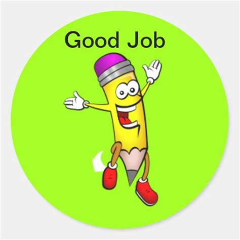 Good Job Stickers | Zazzle