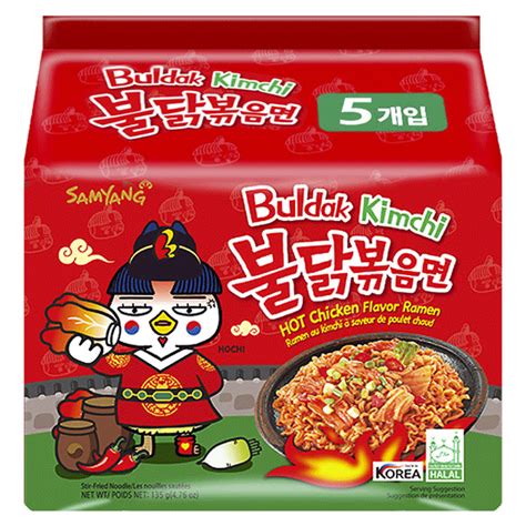 Samyang Buldak Kimchi Hot Chicken Flavor Ramen