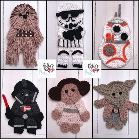 Star Wars Collection Pattern By Jen Mitchell Nella S Cottage Star