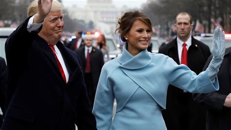 Melania Trump Inauguration Day dress: First lady brings high fashion to