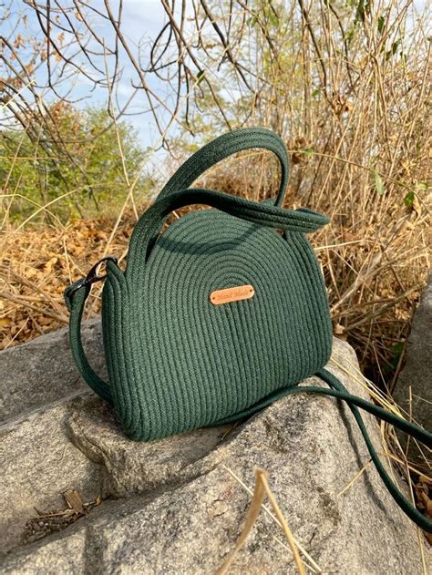 Сумка из хлопкового каната | Boho bag, Women's bags by style, Bag ...