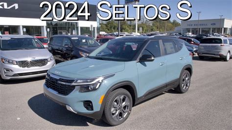New Pluton Blue 2024 Kia Seltos S At Parkside Kia Youtube