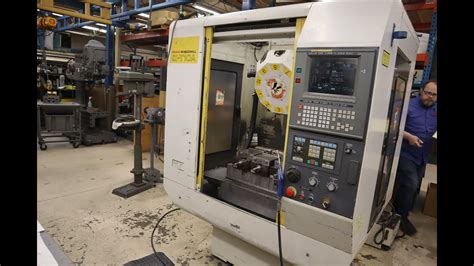 Fanuc Robodrill Alpha T10A CNC Vertical Machining Center With Auto Door