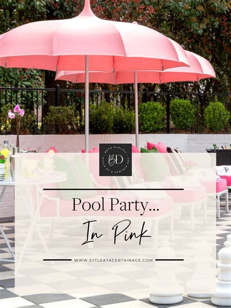 Pool Partyin Pink