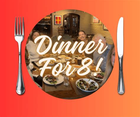 Let's Break Bread - Dinner for 8 | OPMH