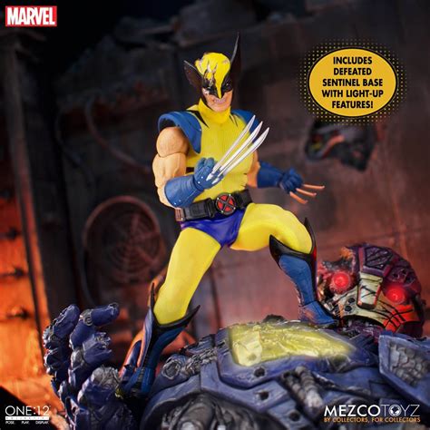 Mezco One 12 Collective Wolverine Deluxe Steel Box Edition 4ColorHeroes