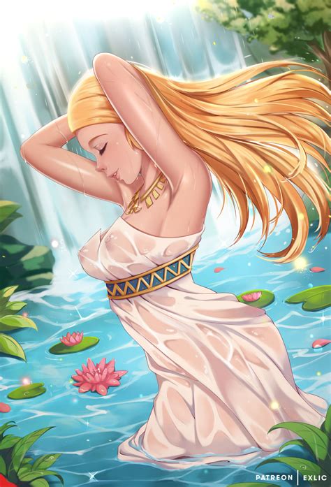 Waterfall Beauty By ExLic Hentai Foundry