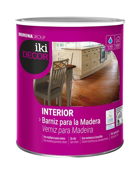 Barnices al agua ecológico Iki Decor Interior parquet y suelos de