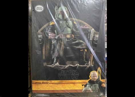 Ready Hot Toys TMS056B Star Wars 1 6 Boba Fett Repaint Armor Throne Special Toys Buying Agent
