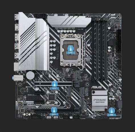ASUS PRIME Z690M-PLUS D4 Motherboard | Midas Computer Center | Amman Jordan