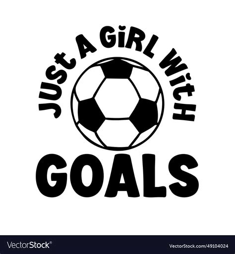 Silhouette Soccer Woman Player Shooting Ima Vector Image