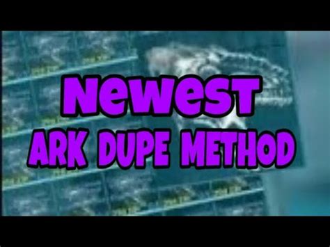 New Ark Dupe Method Out Now Dupe Any Tame Ark Small Tribes Pvp