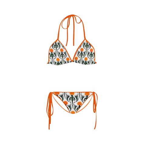 Art Nouveau Sun Custom Bikini Swimsuit ID D199585