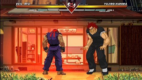 Evil Ryu Vs Yujiro Hanma High Level Insane Fight Youtube