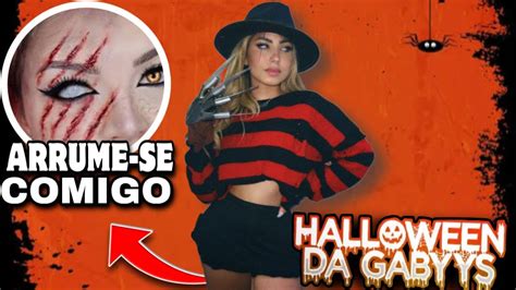 Arrume Se Comigo Para Minha Festa De Halloween Youtube