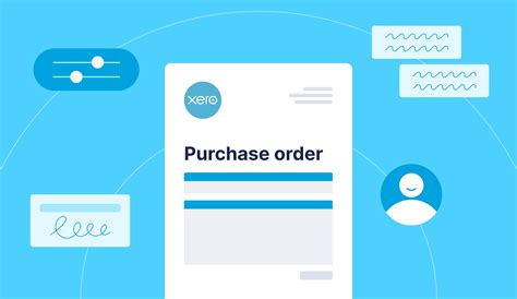 How to do a purchase order in Xero