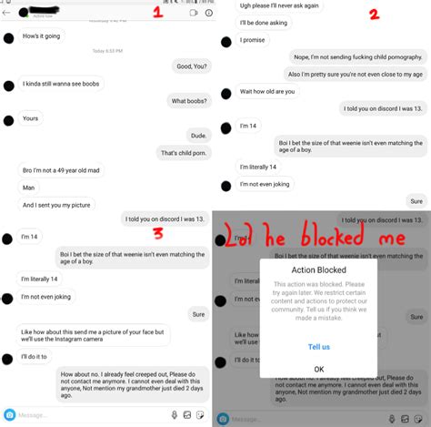 Dude Wants Porn From Me I M 13 R CreepyPMs